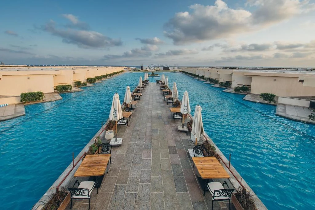 Azur White Resort in Ras ElHekma, North Coast Egypt